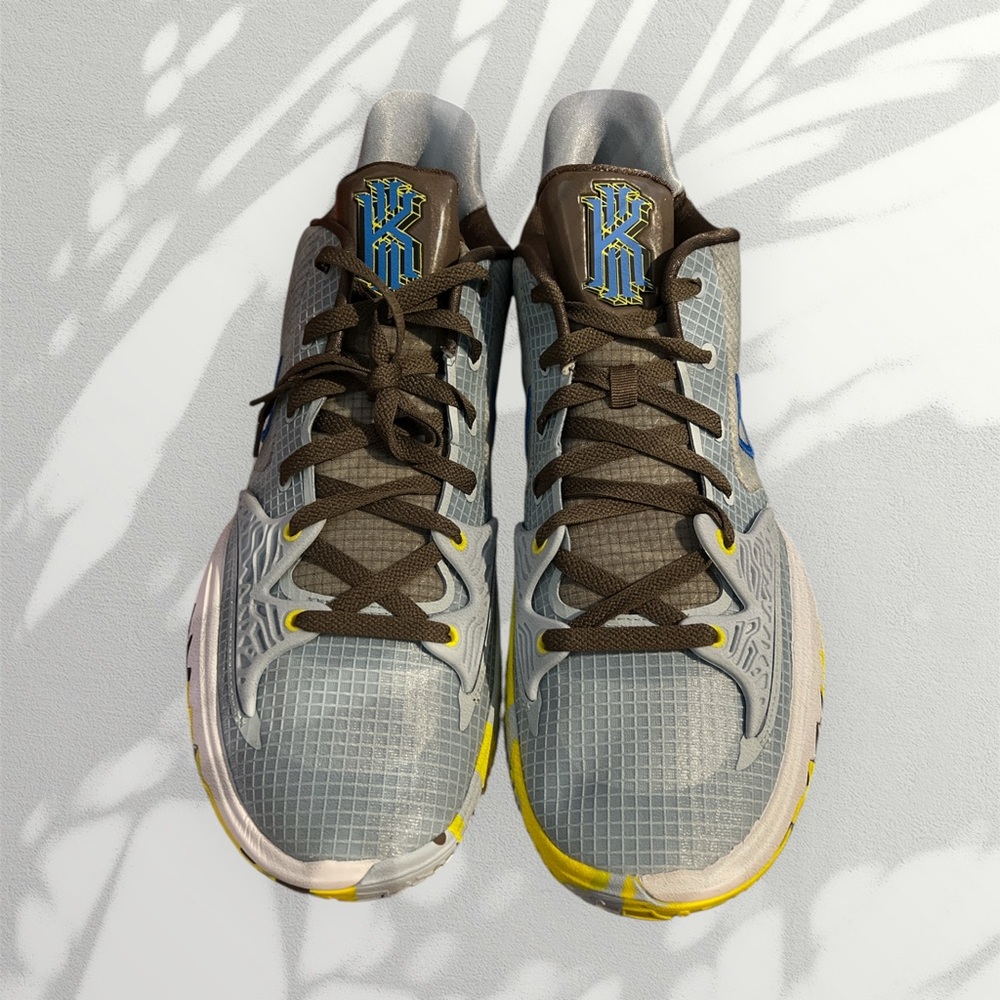 Nike Gray and Yellow Athletic Shoes